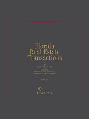 cover image of Florida Real Estate Transactions